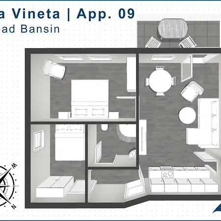 别墅 Vineta Whg 09 塞巴特黑灵斯多夫